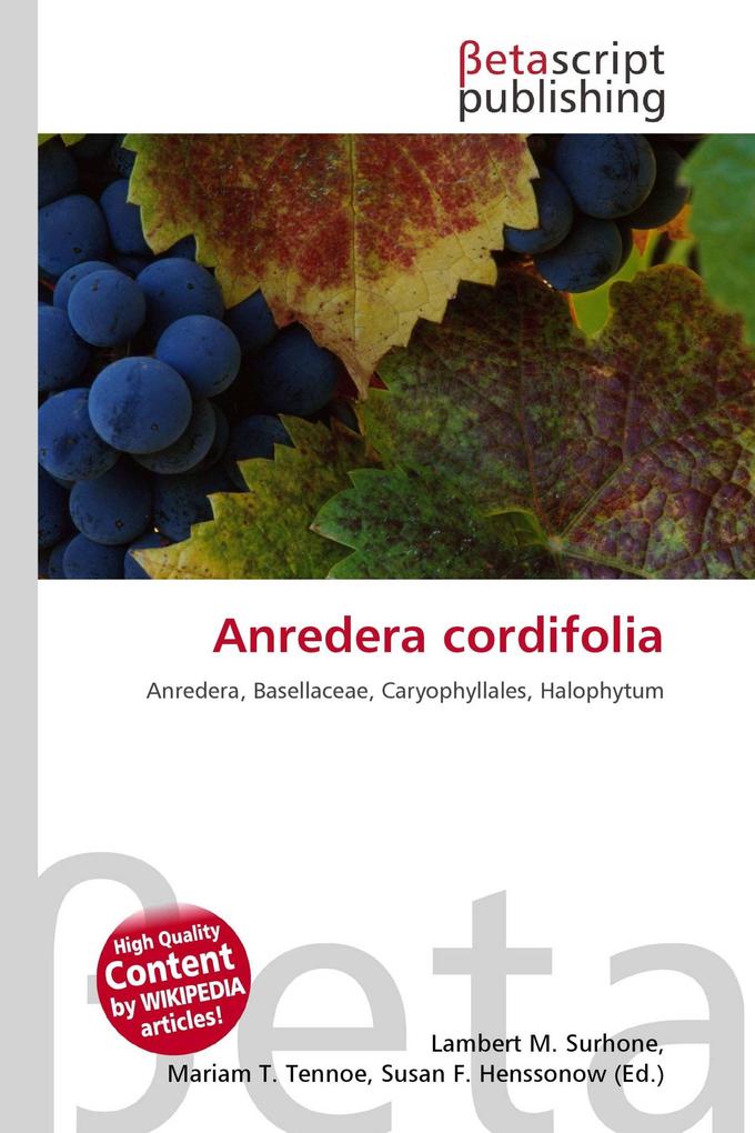 Anredera cordifolia