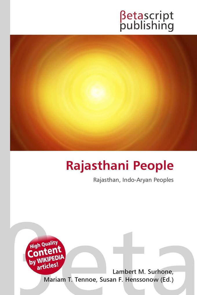 Rajasthani People