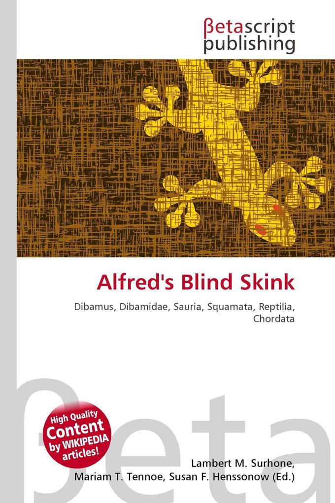 Alfred's Blind Skink