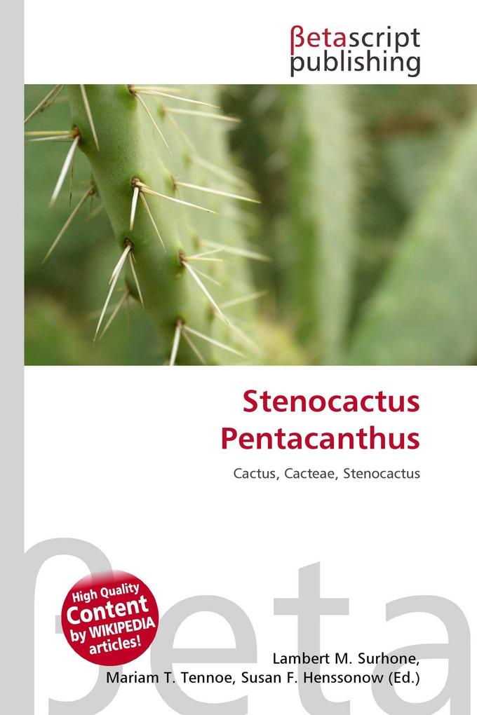 Stenocactus Pentacanthus
