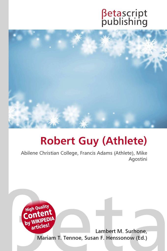 Robert Guy (Athlete)
