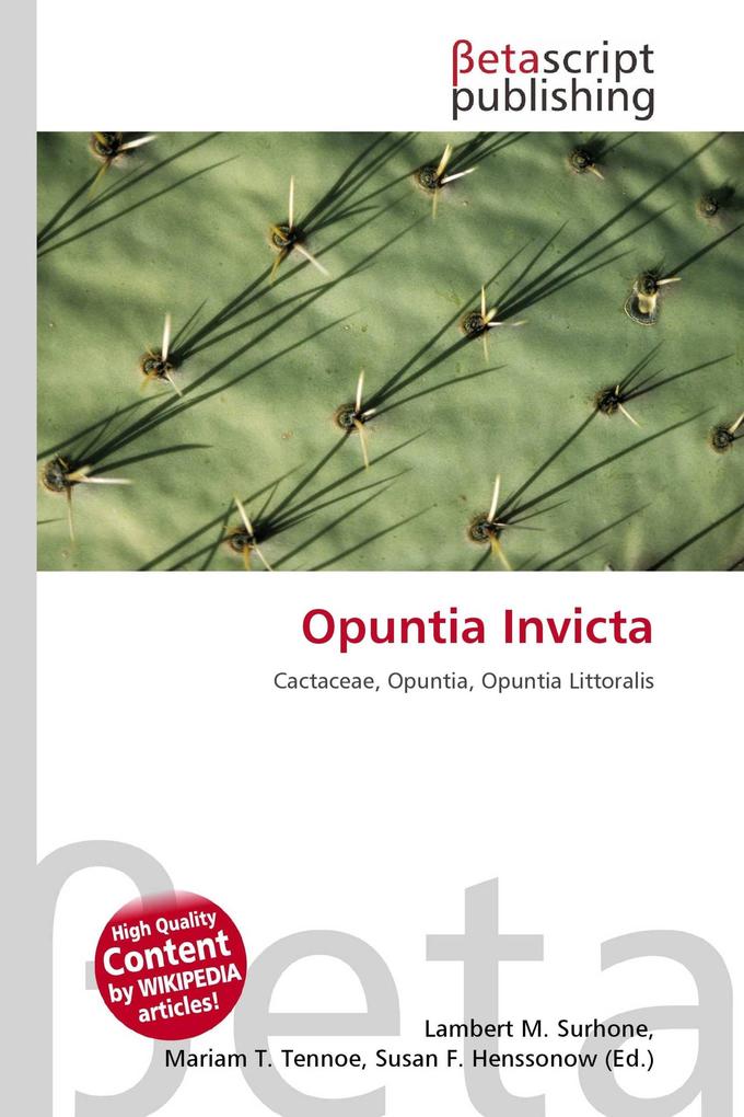 Opuntia Invicta