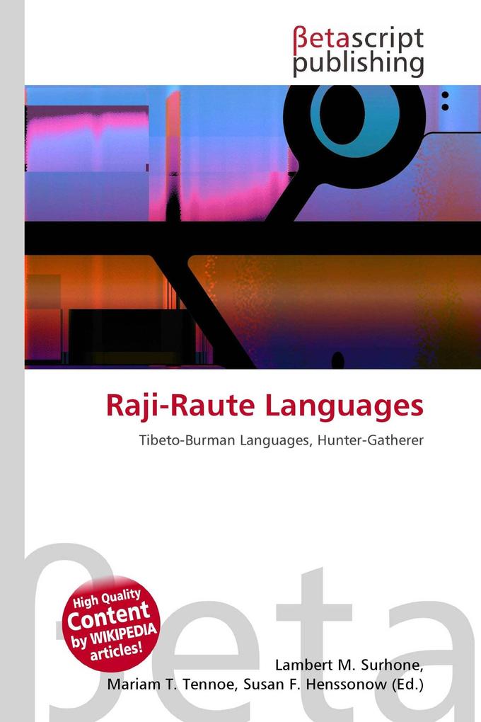 Raji-Raute Languages