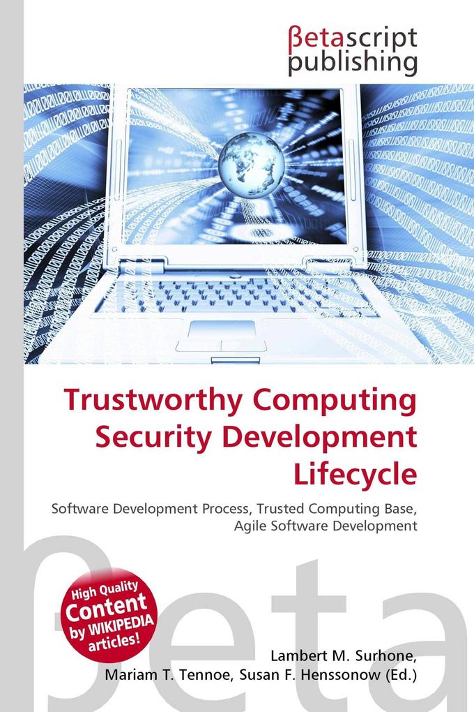 Trustworthy Computing Security Development Lifecycle