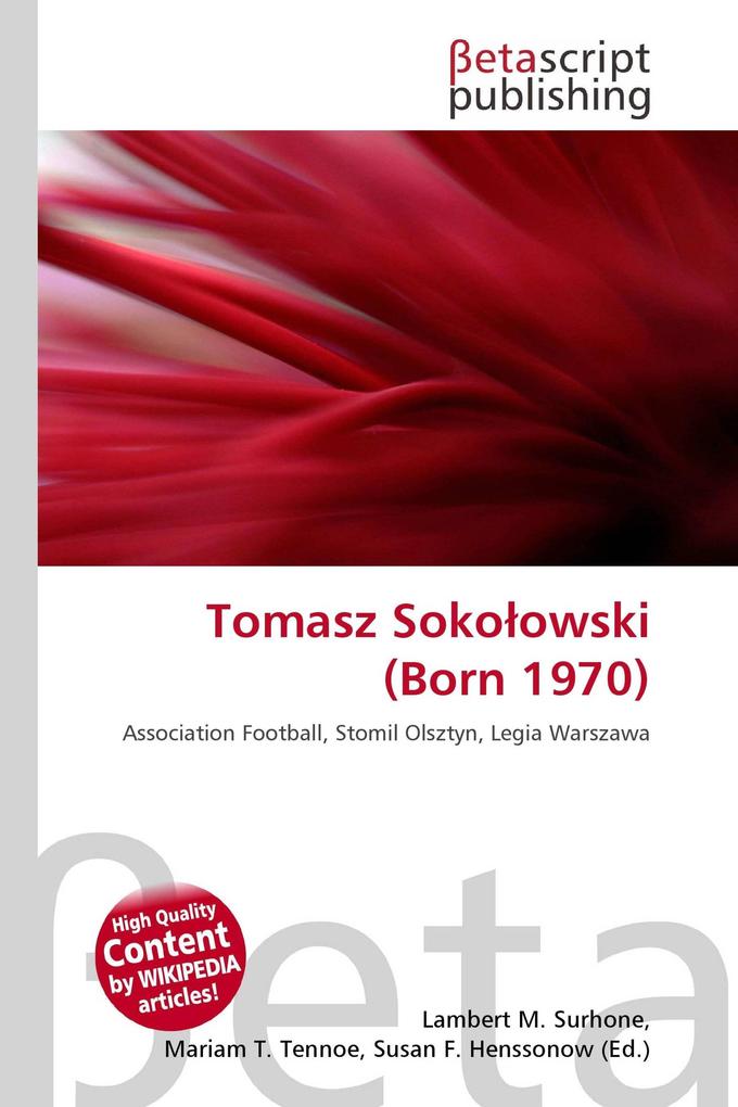 Tomasz Sokoowski (Born 1970)