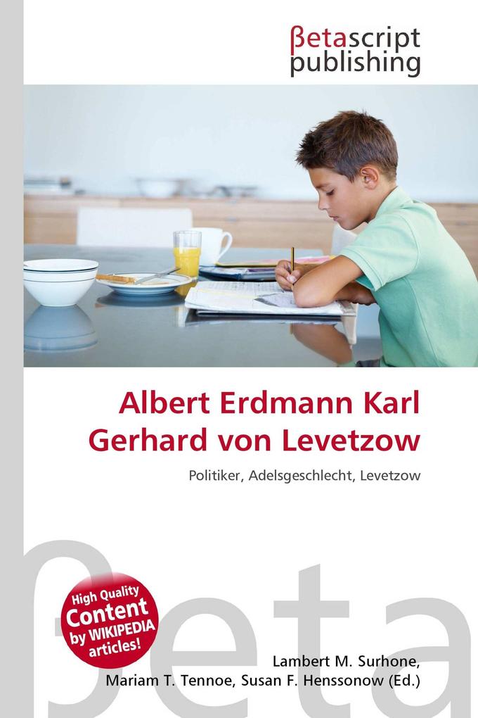 Albert Erdmann Karl Gerhard von Levetzow