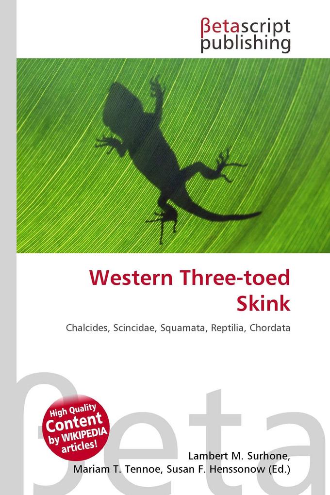 Western Three-toed Skink