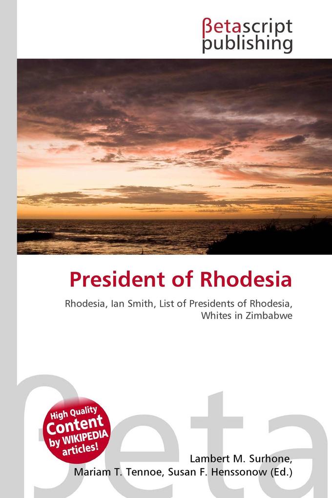President of Rhodesia
