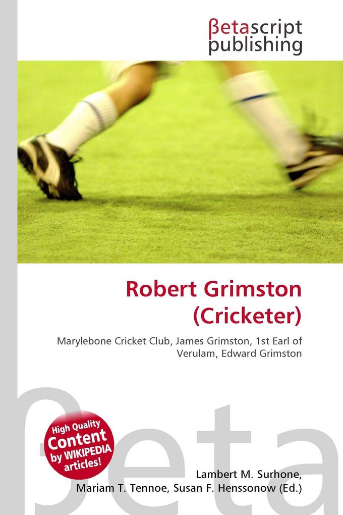 Robert Grimston (Cricketer)