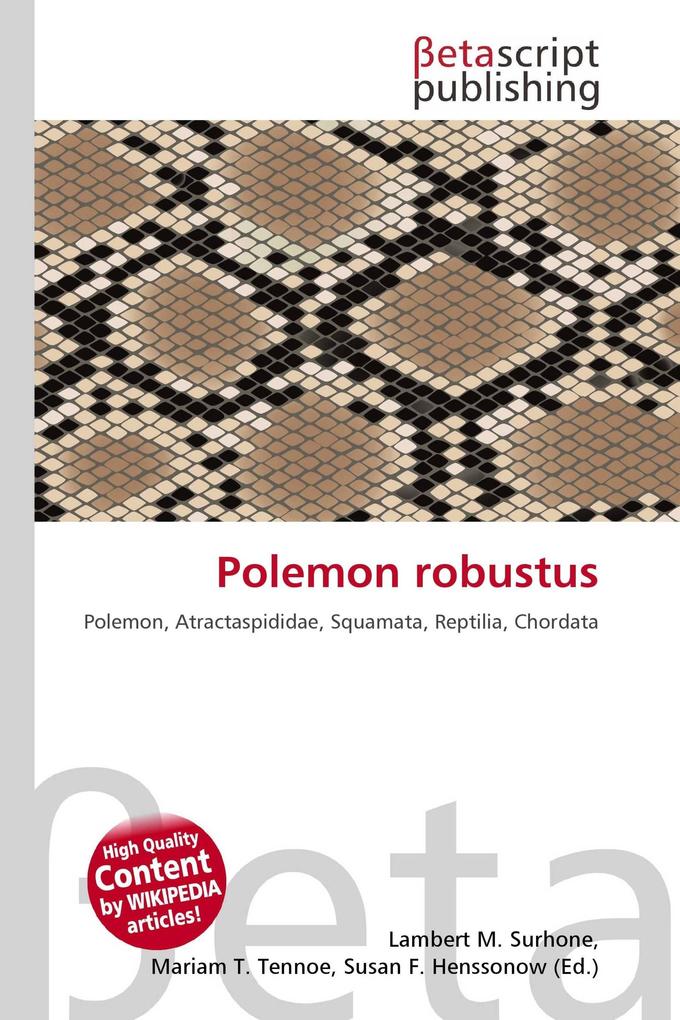 Polemon robustus