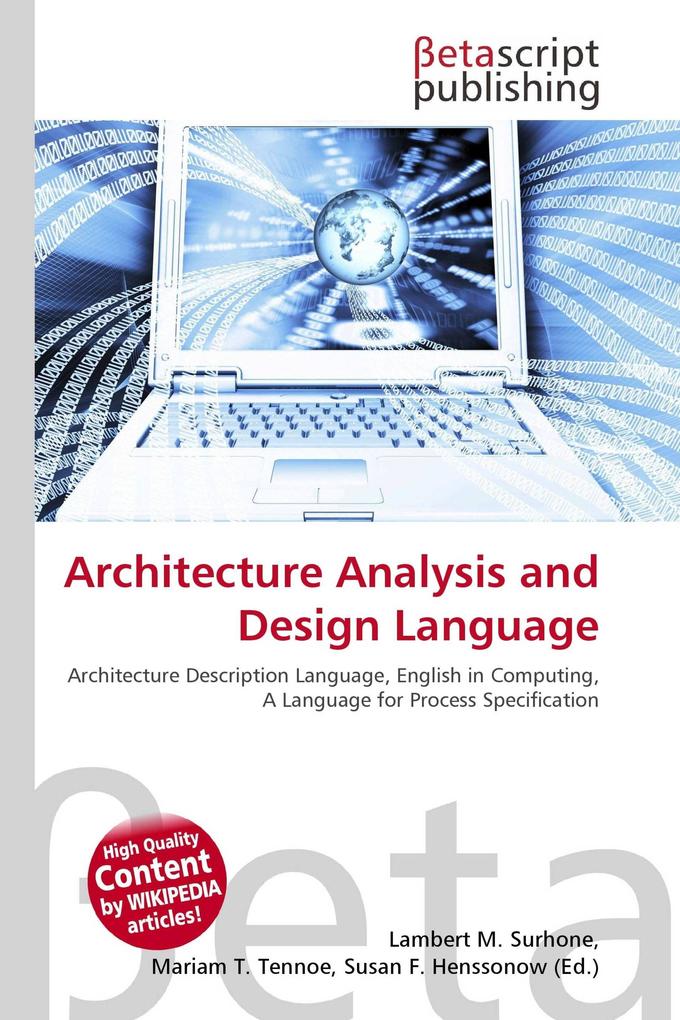 Architecture Analysis and Design Language
