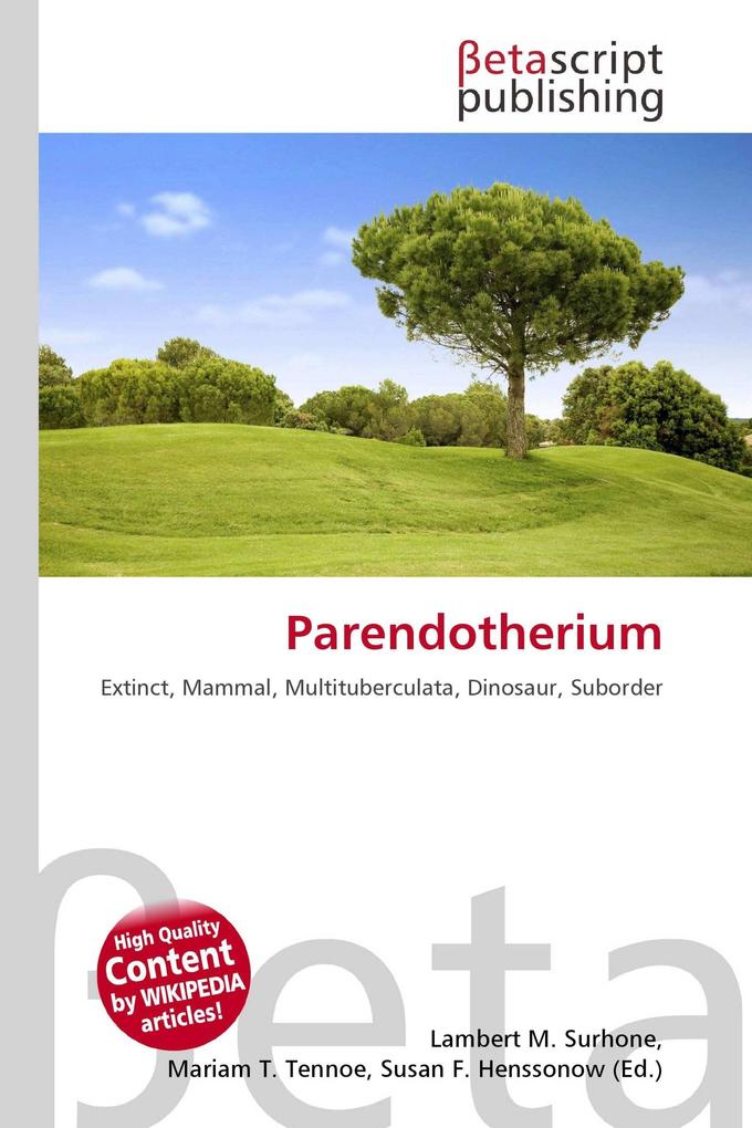 Parendotherium
