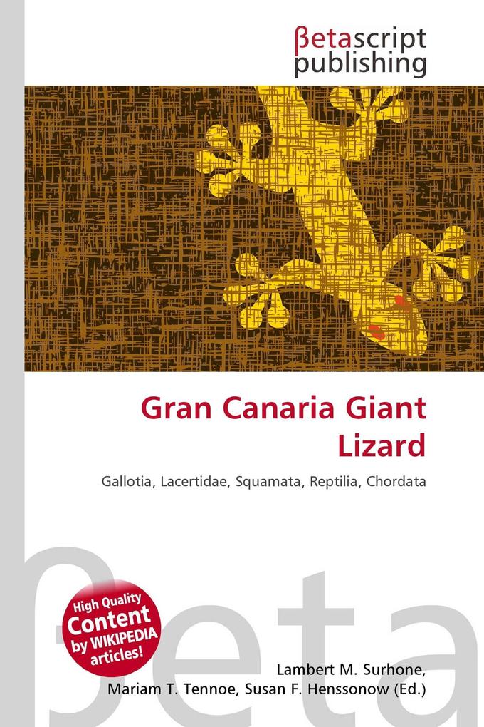 Gran Canaria Giant Lizard