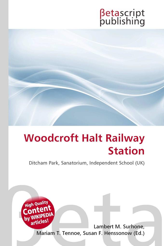 Woodcroft Halt Railway Station