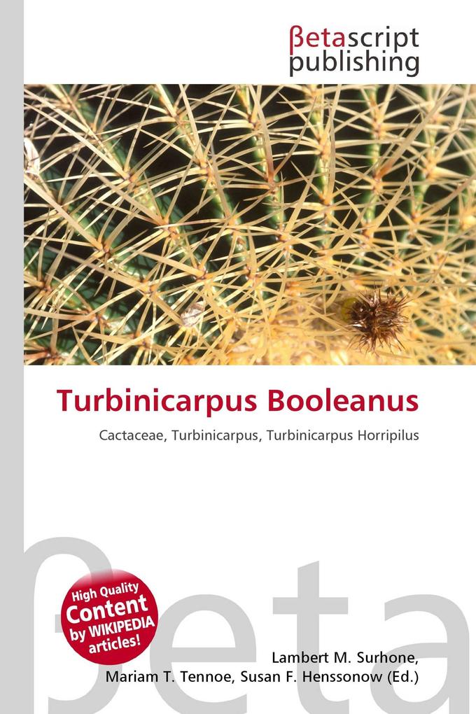 Turbinicarpus Booleanus