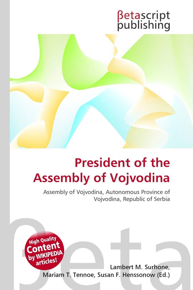 President of the Assembly of Vojvodina