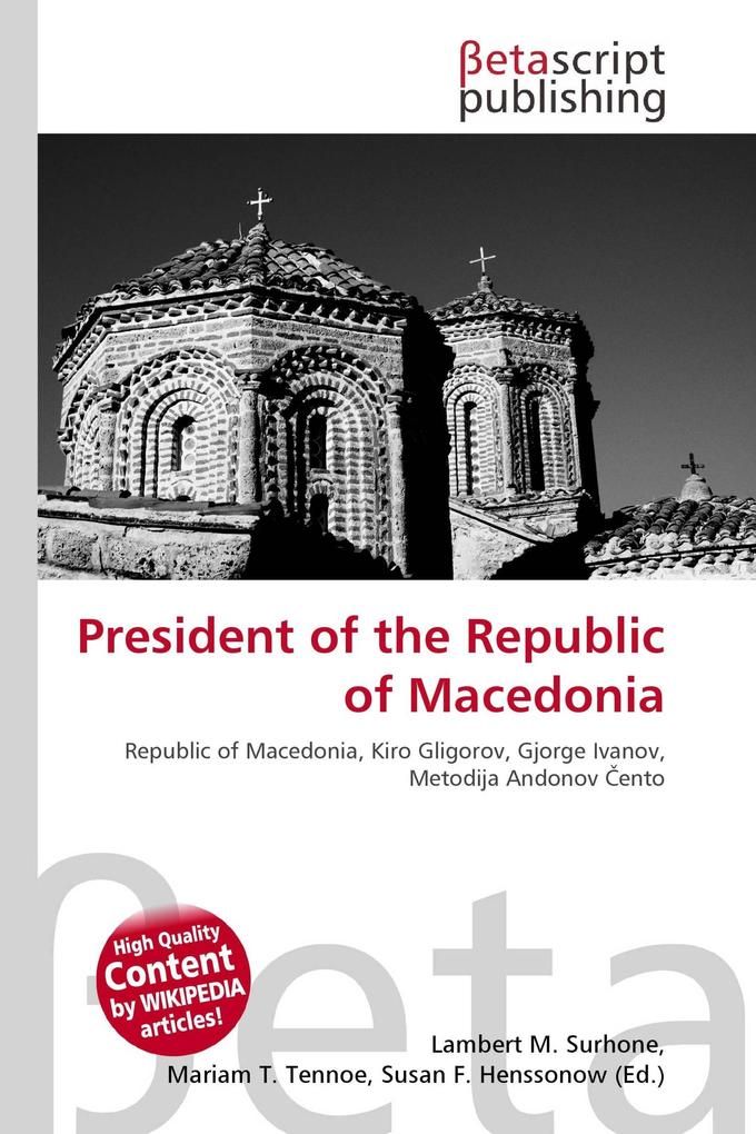 President of the Republic of Macedonia