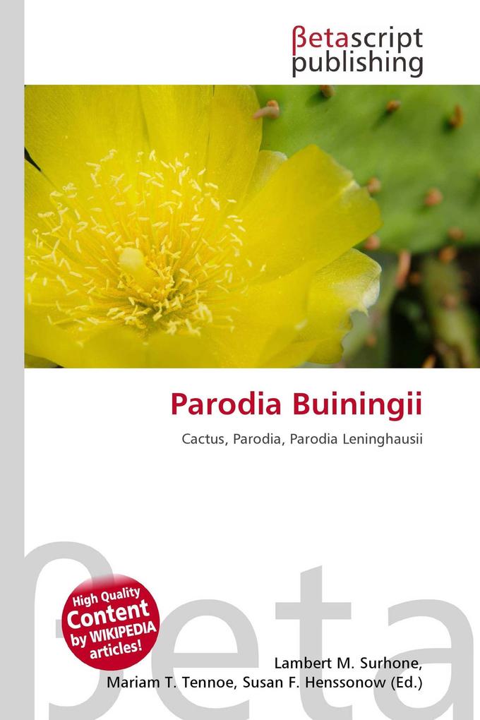 Parodia Buiningii