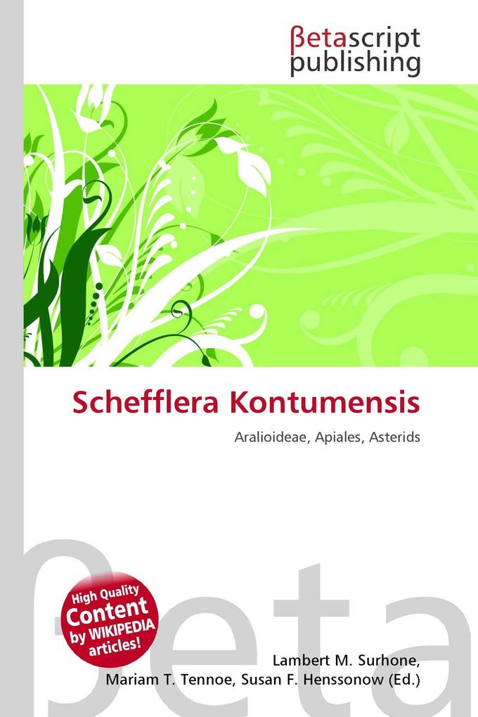 Schefflera Kontumensis