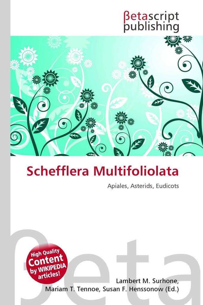 Schefflera Multifoliolata