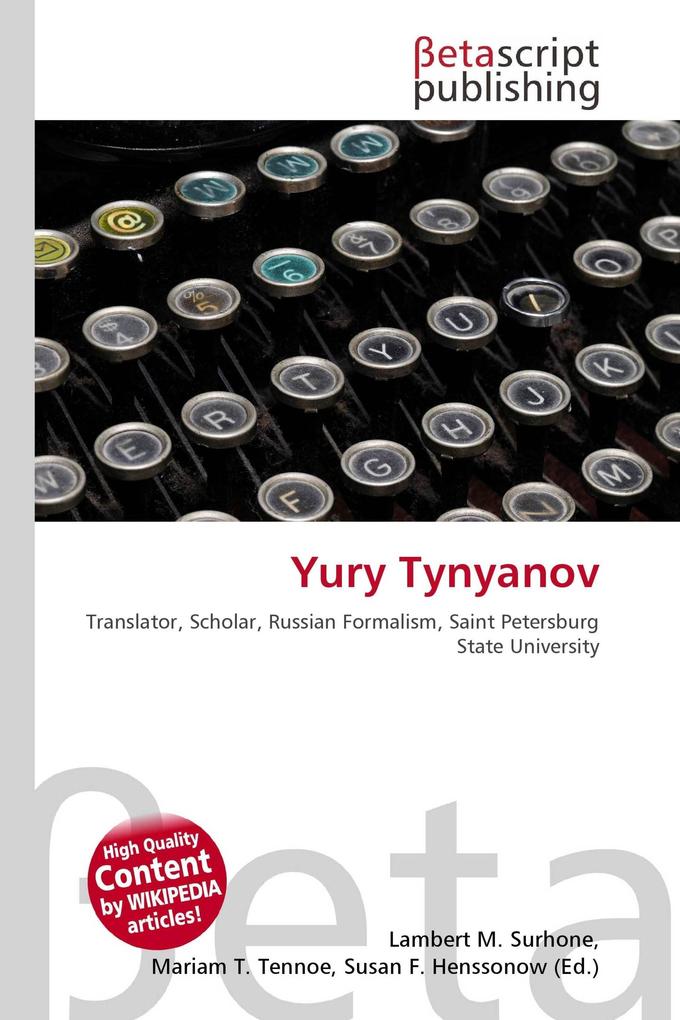 Yury Tynyanov