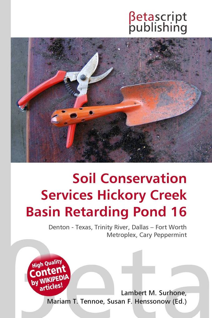 Soil Conservation Services Hickory Creek Basin Retarding Pond 16