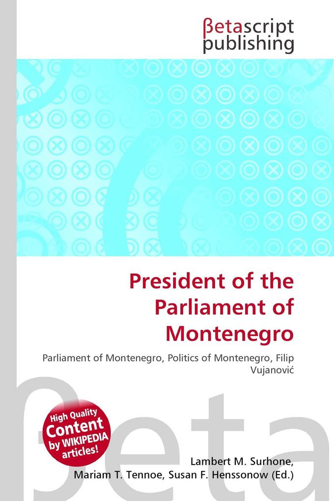 President of the Parliament of Montenegro