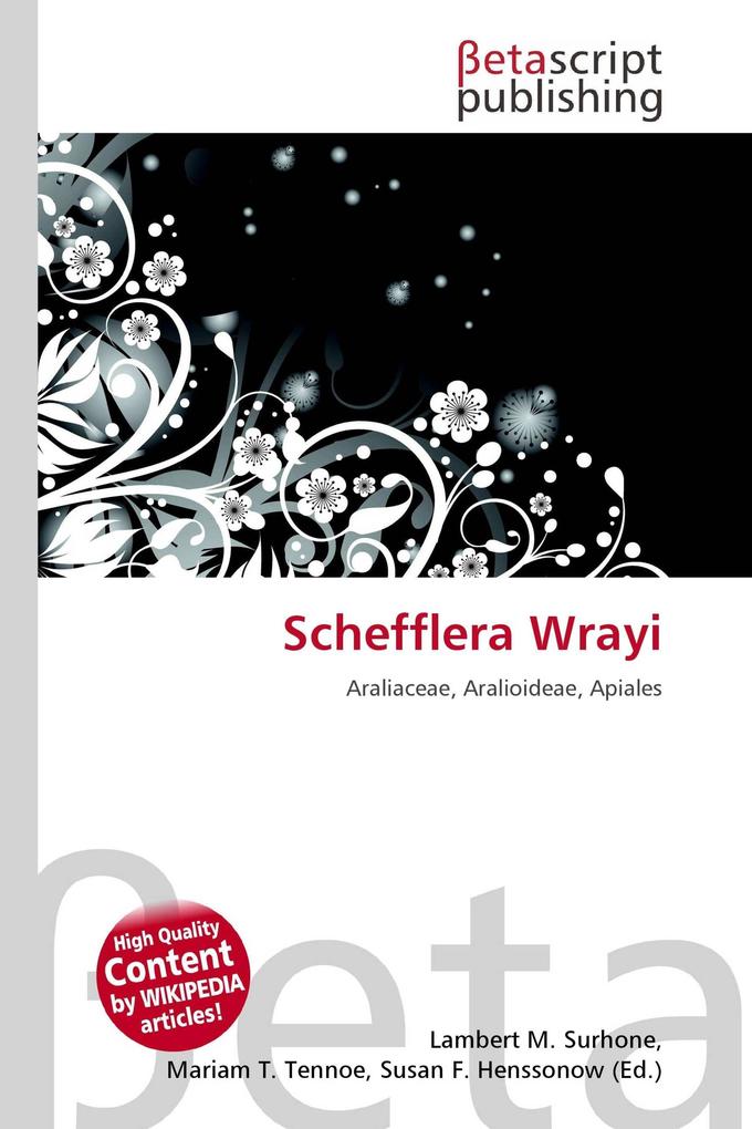 Schefflera Wrayi