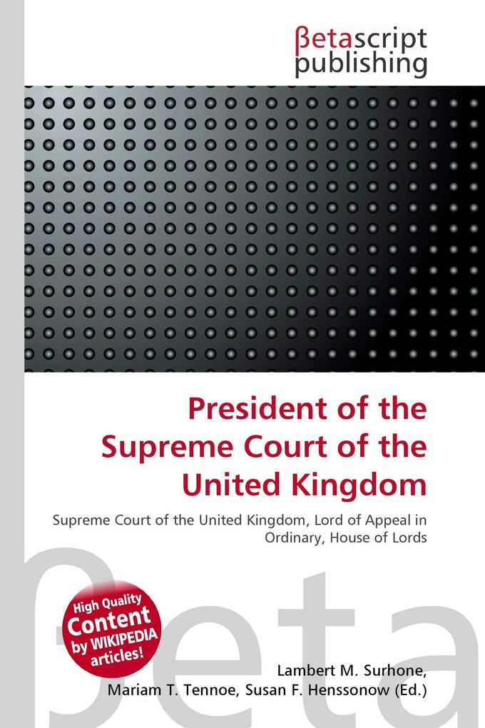 President of the Supreme Court of the United Kingdom