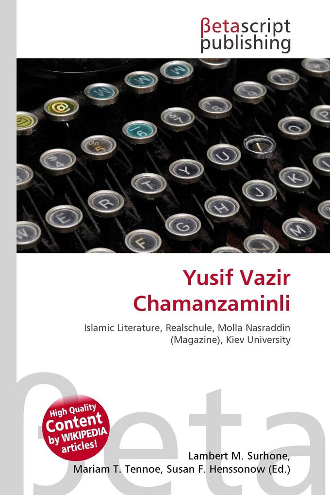 Yusif Vazir Chamanzaminli