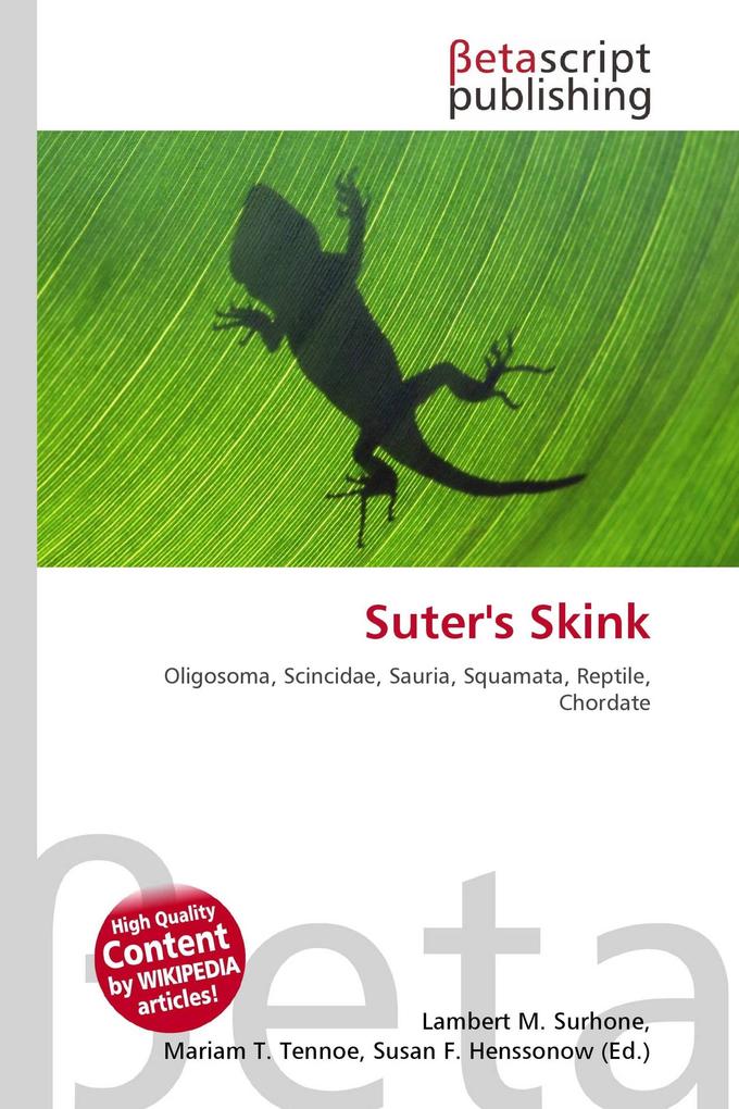 Suter's Skink