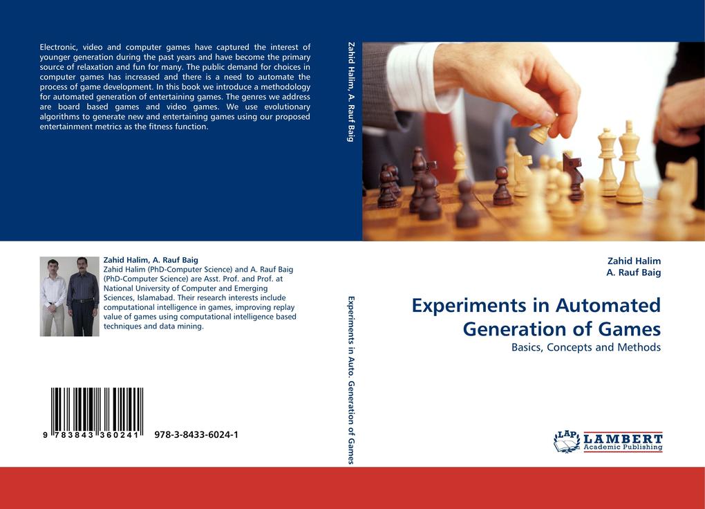 Experiments in Automated Generation of Games