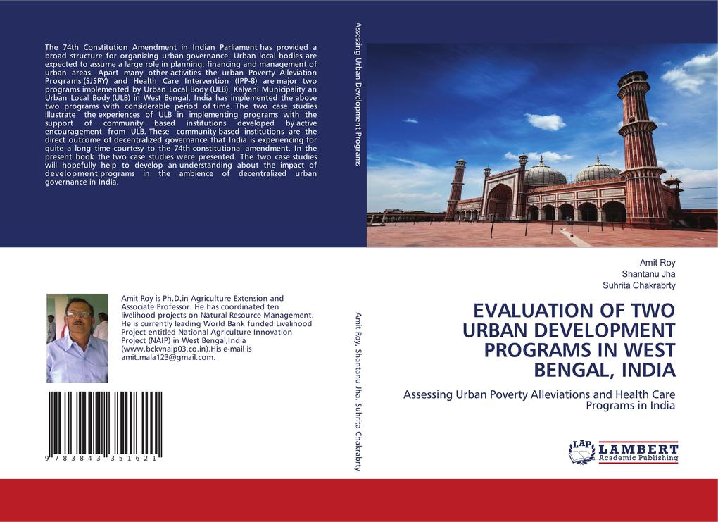EVALUATION OF TWO URBAN DEVELOPMENT PROGRAMS IN WEST BENGAL INDIA