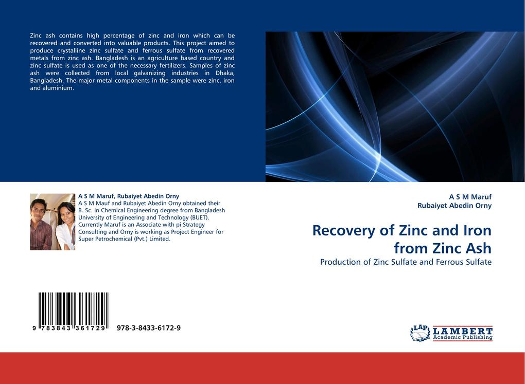 Recovery of Zinc and Iron from Zinc Ash