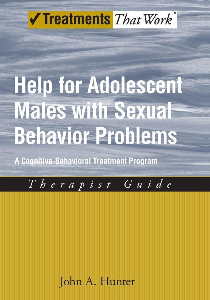 Help for Adolescent Males with Sexual Behavior Problems