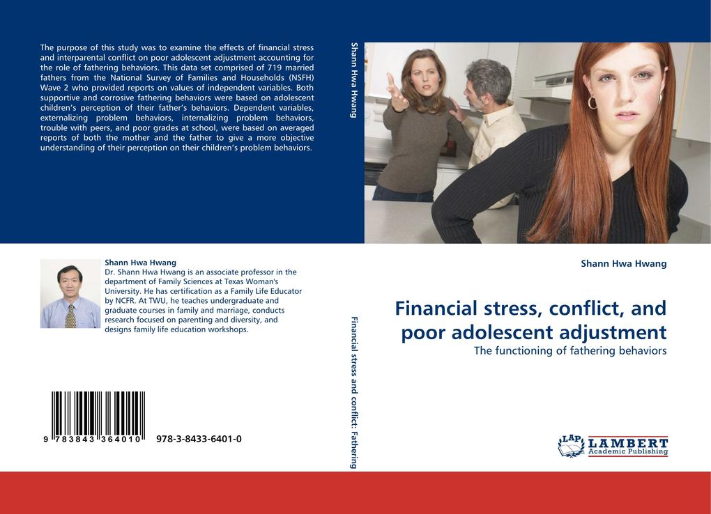 Financial stress conflict and poor adolescent adjustment