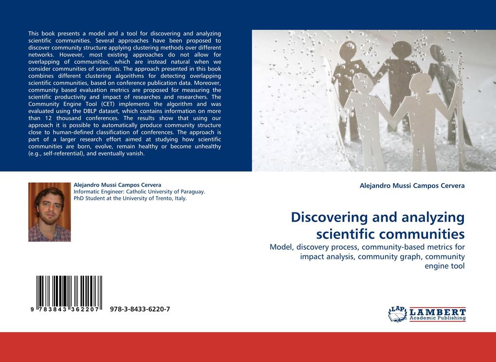 Discovering and analyzing scientific communities