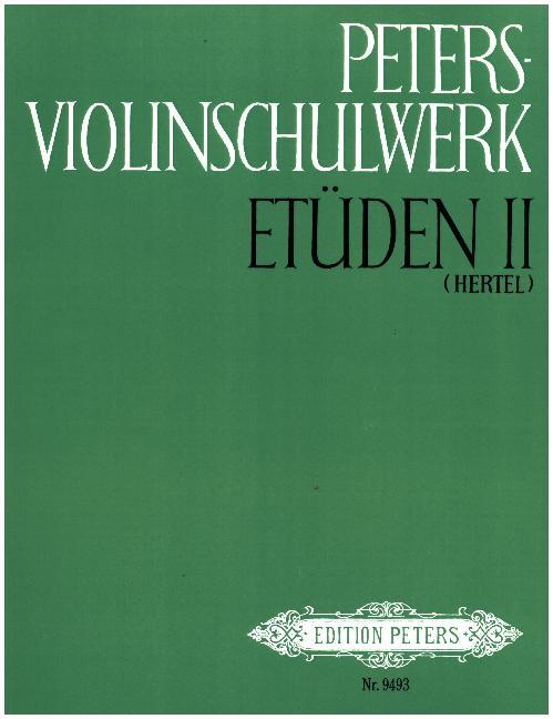 Peters-Violinschulwerk: Etüden Band 2