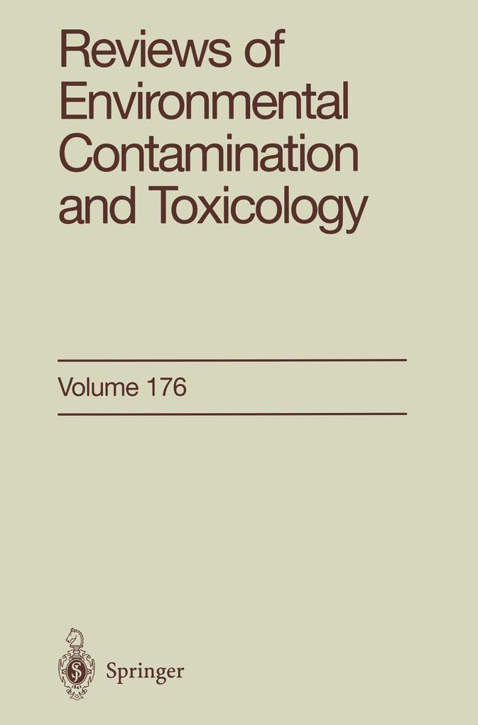 Reviews of Environmental Contamination and Toxicology als Buch von George W. Ware - George W. Ware
