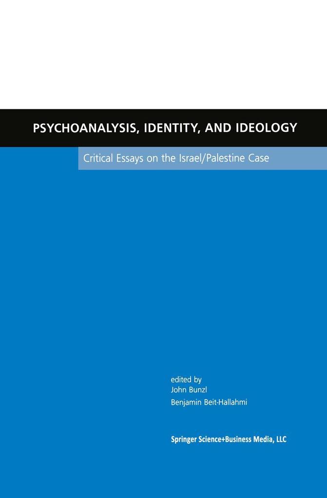 Psychoanalysis Identity and Ideology
