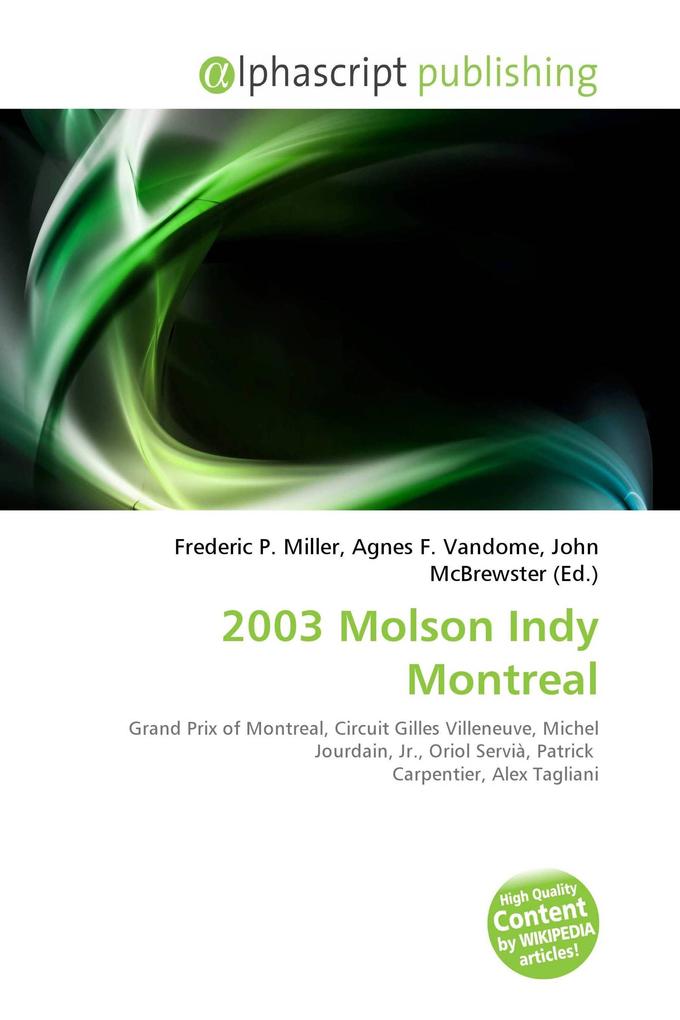 2003 Molson Indy Montreal