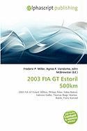 2003 FIA GT Estoril 500km