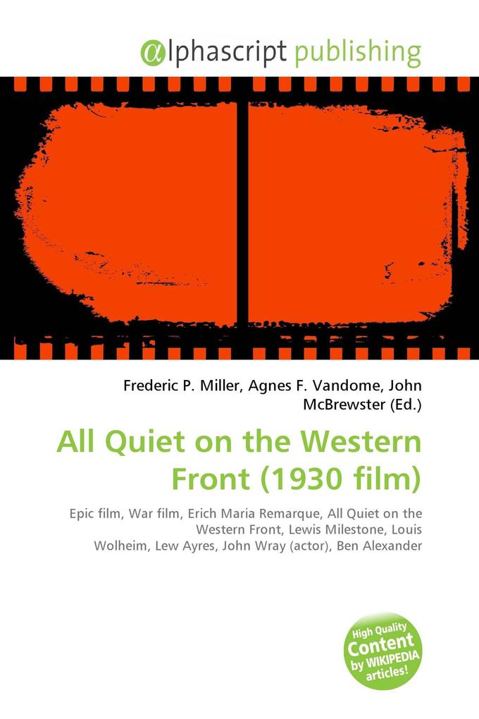 All Quiet on the Western Front (1930 film)