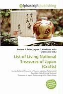 List of Living National Treasures of Japan (Crafts)