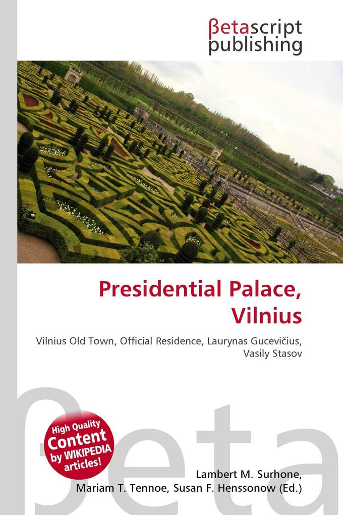 Presidential Palace Vilnius