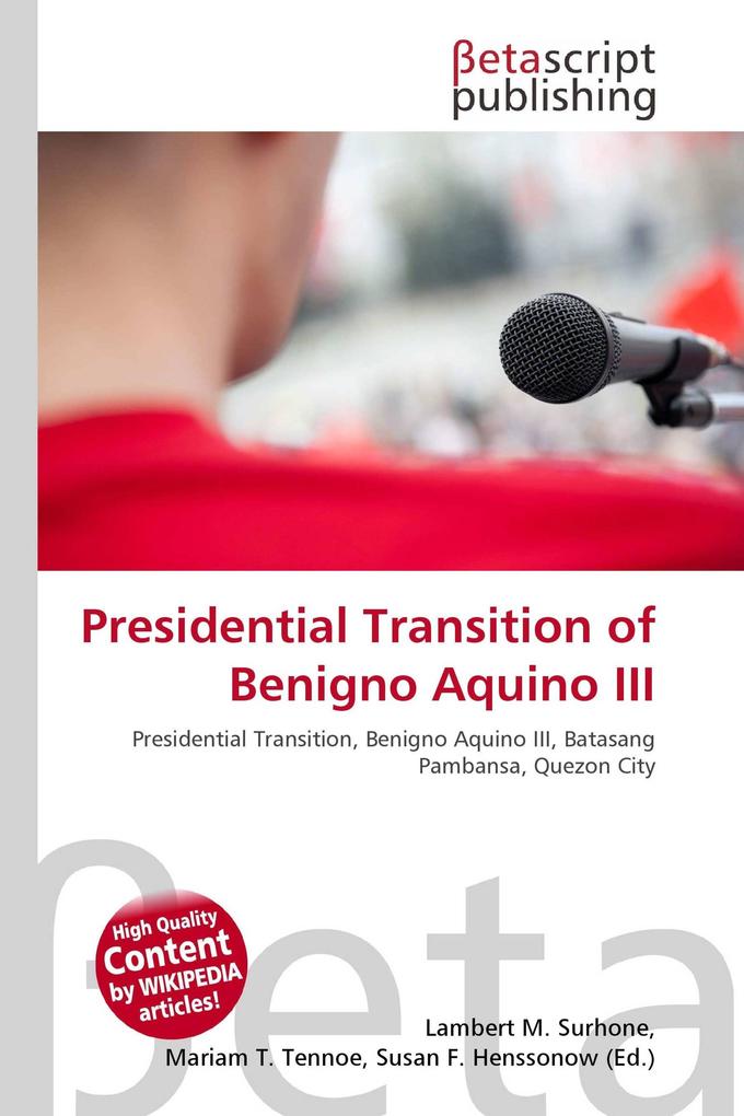 Presidential Transition of Benigno Aquino III