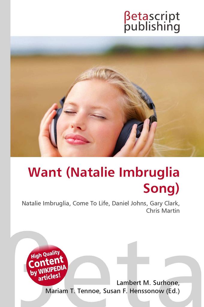Want (Natalie Imbruglia Song)