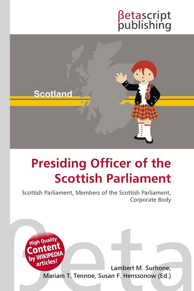 Presiding Officer of the Scottish Parliament