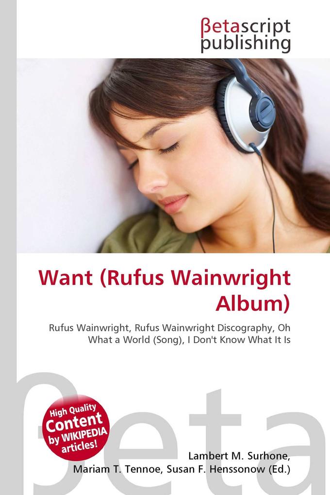 Want (Rufus Wainwright Album)