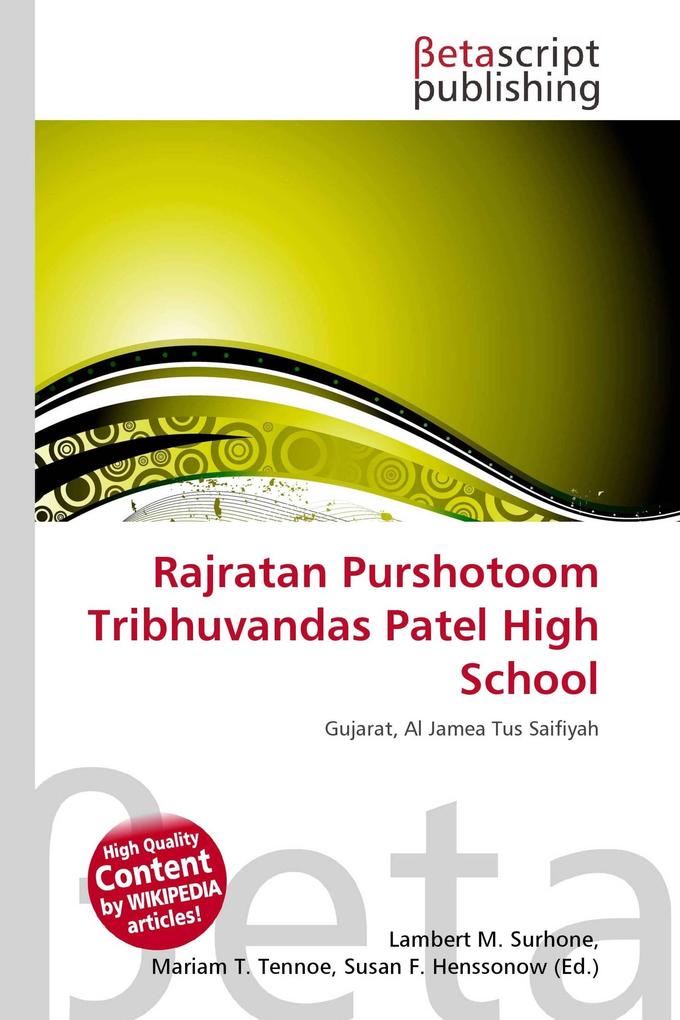 Rajratan Purshotoom Tribhuvandas Patel High School